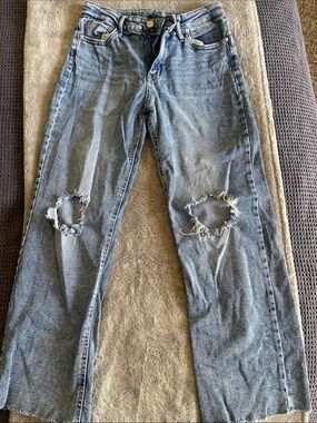 art class Light Blue Distressed Kids Jeans